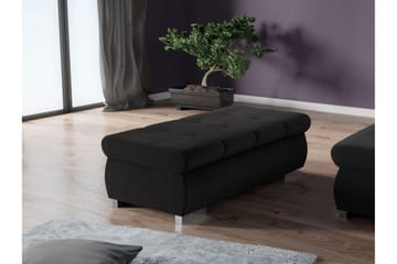 Cerys Fotpall 60 cm - Svart - Møbler - Stoler - Krakk - Fotskammel