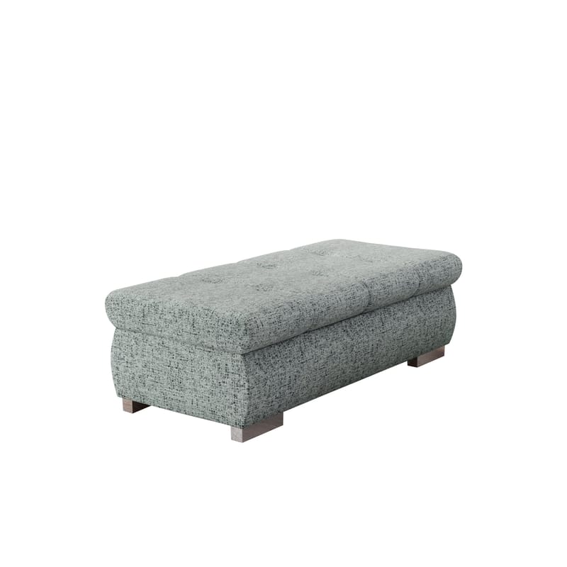Cerys Fotskammel 120 cm - Grå - Møbler - Stoler - Krakk - Fotskammel