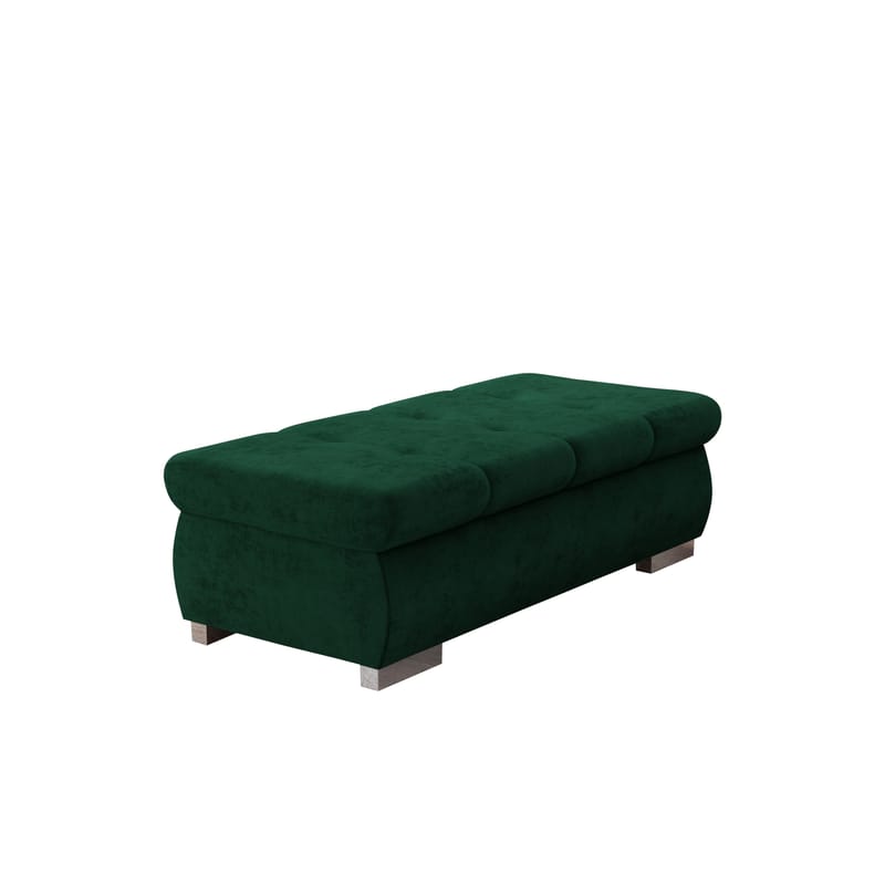 Cerys Fotskammel 120 cm - Grønn - Møbler - Stoler - Krakk - Fotskammel