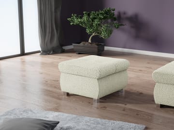 Cerys Fotskammel 60 cm - Beige - Møbler - Stoler - Krakk - Fotskammel