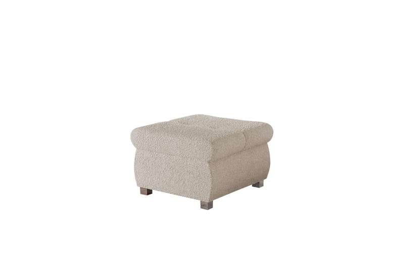 Cerys Fotskammel 60 cm, Beige