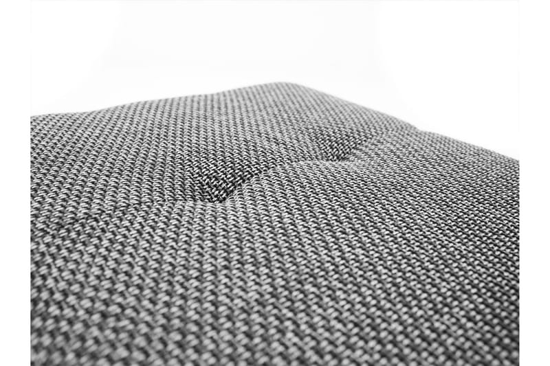 Cerys Fotskammel 60 cm - Lys grå/Svart - Møbler - Stoler - Krakk - Fotskammel