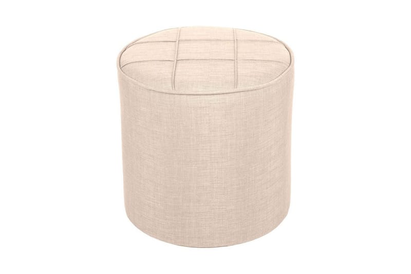 Coril Sittepuff Utomhus 42 cm - Krem - Møbler - Stoler - Krakk - Puff