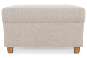 Crazy Fotskammel med Oppbevaring 80x65 - Beige - Møbler - Stoler - Krakk - Fotskammel