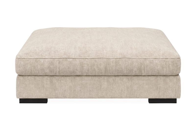 Dubai fotskammel i stoff - Beige - Møbler - Stoler - Krakk - Fotskammel