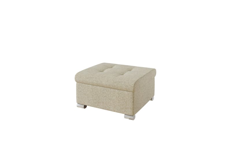 Dynir Fotpall 68 cm - Beige - Møbler - Stoler - Krakk - Fotskammel