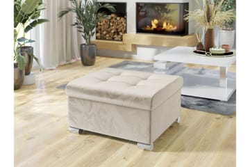 Dynir Fotpall 68 cm - Beige - Møbler - Stoler - Krakk - Fotskammel