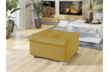 Dynir Fotpall 68 cm - Gul - Møbler - Stoler - Krakk - Fotskammel