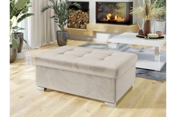 Dynir Fotpall 70 cm - Beige - Møbler - Stoler - Krakk - Fotskammel