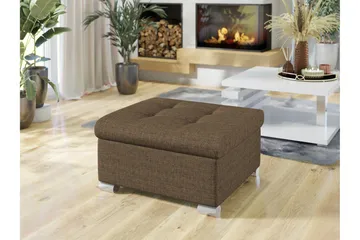 Dynir Fotpall 70 cm - Brun - Møbler - Stoler - Krakk - Fotskammel