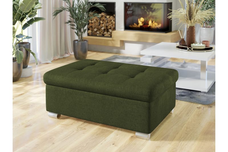 Dynir Fotpall 70 cm - Grønn - Møbler - Stoler - Krakk - Fotskammel