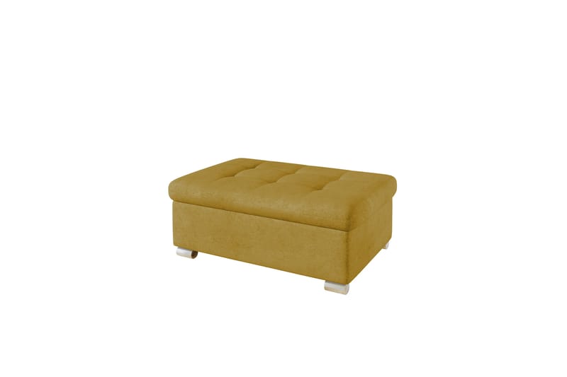 Dynir Fotpall 70 cm - Gul - Møbler - Stoler - Krakk - Fotskammel