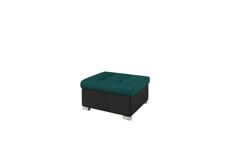 Dynir Fotskammel 68 cm, Svart/Grønn