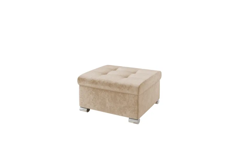 Dynir Fotskammel 70 cm - Beige - Møbler - Stoler - Krakk - Fotskammel