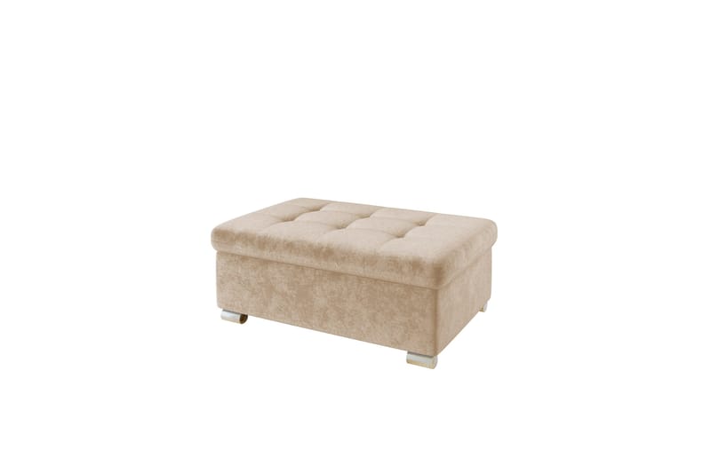 Dynir Fotskammel 70 cm - Beige - Møbler - Stoler - Krakk - Fotskammel