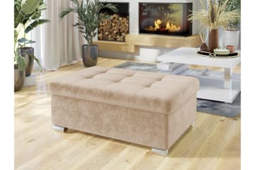 Dynir Fotskammel 70 cm - Beige - Møbler - Stoler - Krakk - Fotskammel