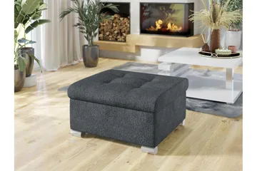 Dynir Fotskammel 70 cm - Grå - Møbler - Stoler - Krakk - Fotskammel