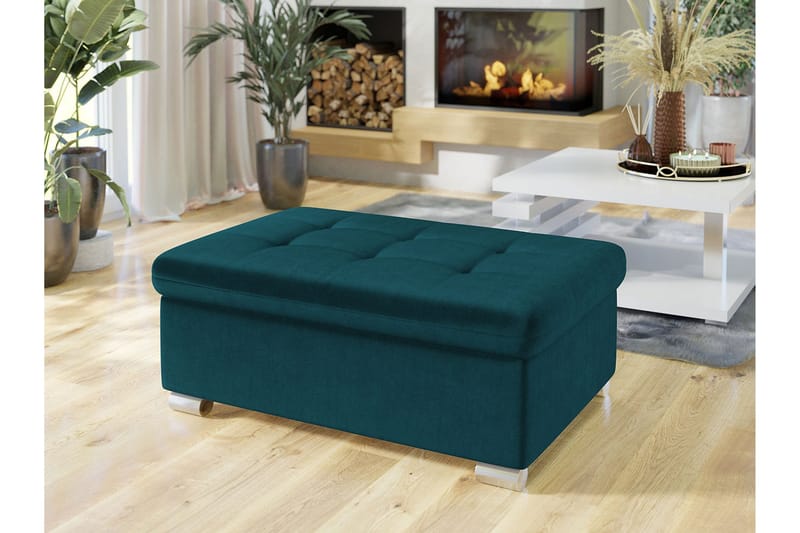 Dynir Fotskammel 70 cm - Grønn - Møbler - Stoler - Krakk - Fotskammel