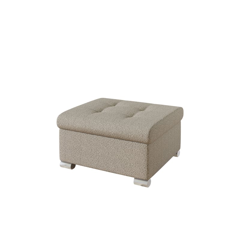 Dynir Fotskammel 96 cm - Beige - Møbler - Stoler - Krakk - Fotskammel