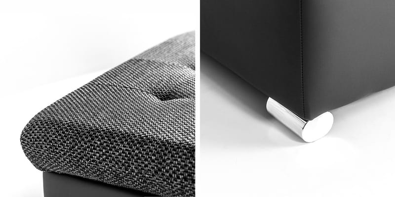 Dynir Fotskammel 96 cm - Beige - Møbler - Stoler - Krakk - Fotskammel