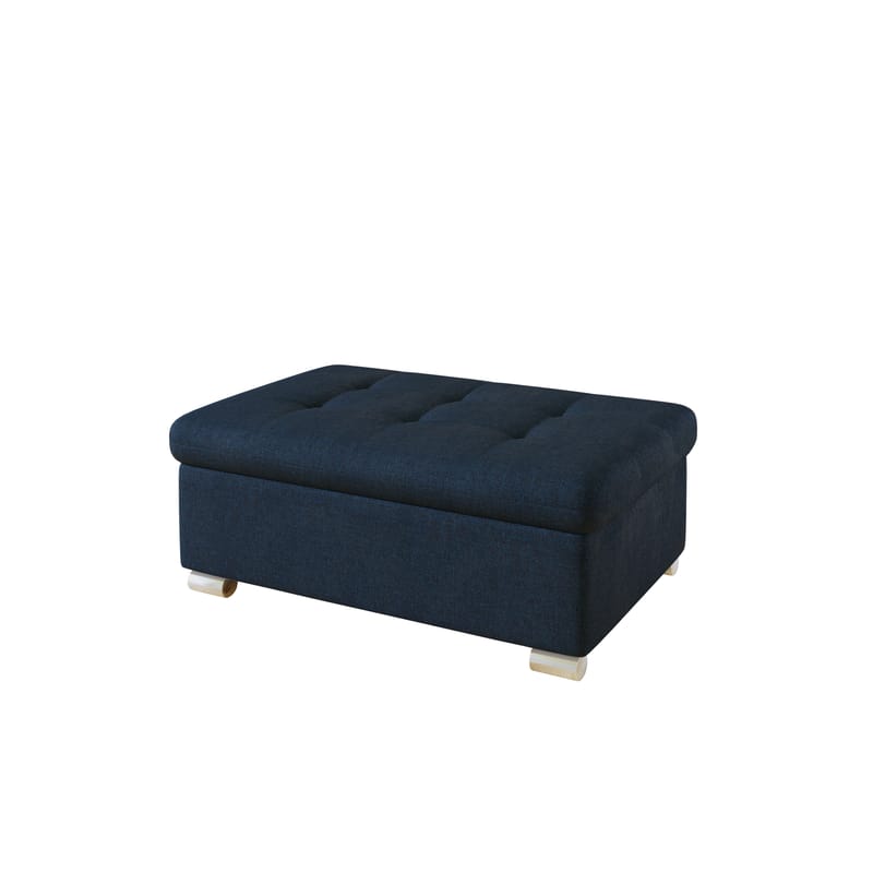 Dynir Fotskammel 96 cm - Blå - Møbler - Stoler - Krakk - Fotskammel