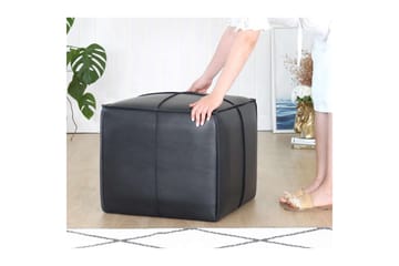 Edrin Sittepuff Utomhus 52 cm - Sort - Møbler - Stoler - Krakk - Puff