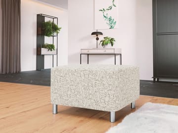 Eifion fotskammel - Lys beige - Møbler - Stoler - Krakk - Puff