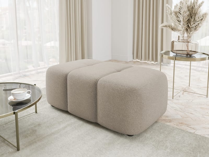 Flo Fotskammel 93 cm - Beige - Møbler - Stoler - Krakk - Fotskammel