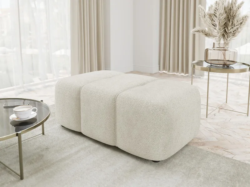 Flo Fotskammel 93 cm - Beige - Møbler - Stoler - Krakk - Fotskammel