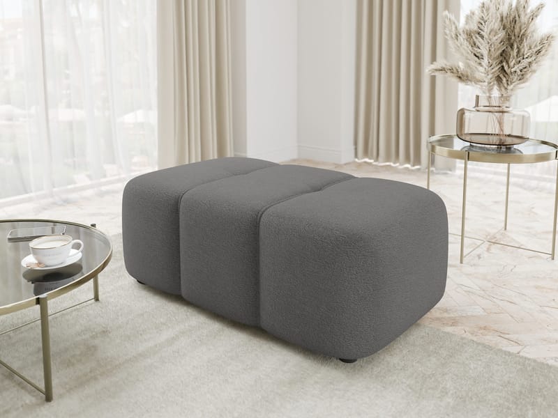 Flo Fotskammel 93 cm - Grå - Møbler - Stoler - Krakk - Fotskammel