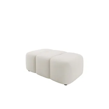 Flo Fotskammel 93 cm - Hvit - Møbler - Stoler - Krakk - Fotskammel