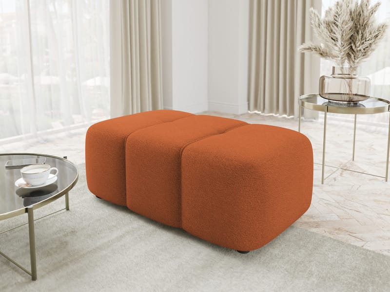 Flo Fotskammel 93 cm - Oransje - Møbler - Stoler - Krakk - Fotskammel