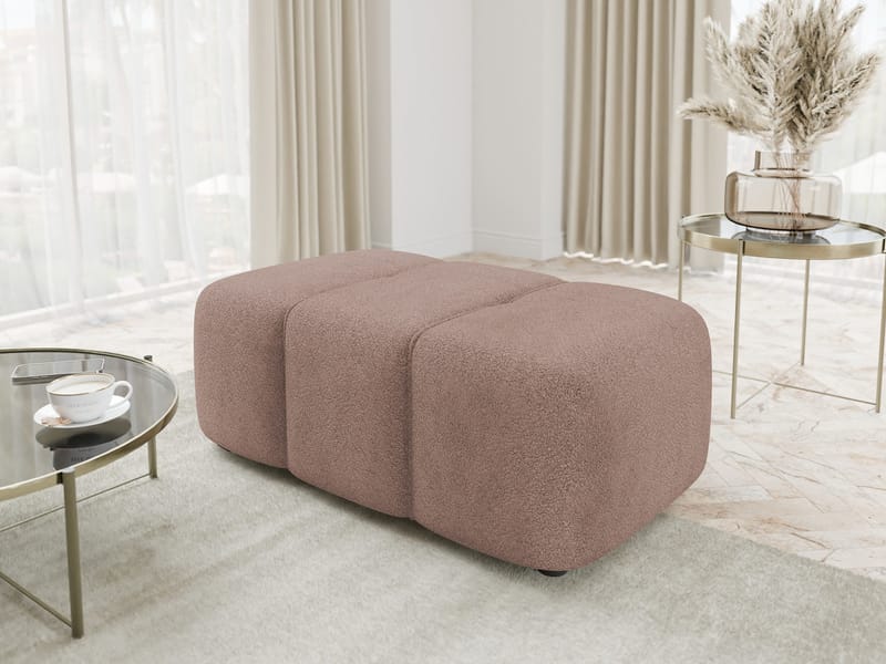 Flo Fotskammel 93 cm - Rosa - Møbler - Stoler - Krakk - Fotskammel