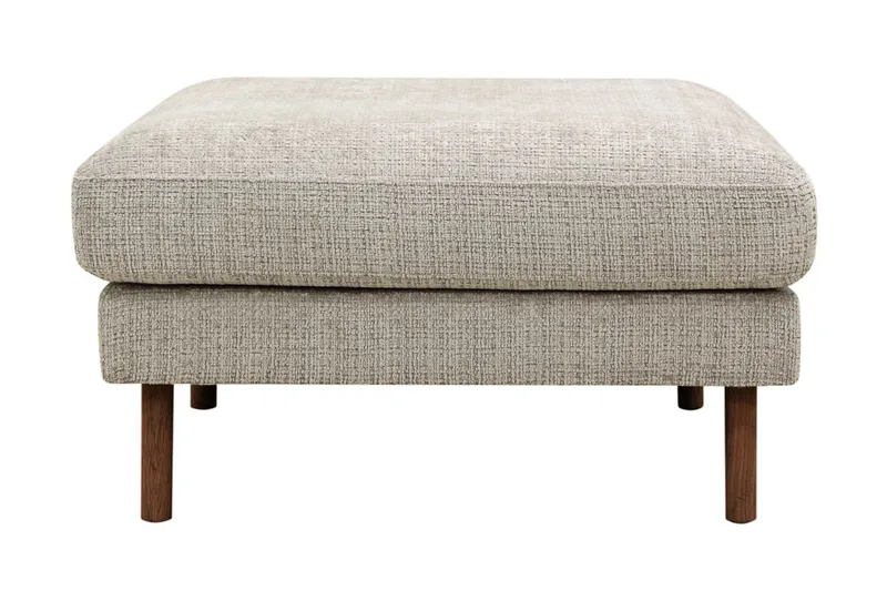 Florenz Fotskammel, Grå/Beige