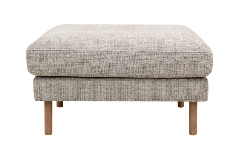 Florenz Fotskammel - Grå/Beige - Møbler - Stoler - Krakk - Fotskammel