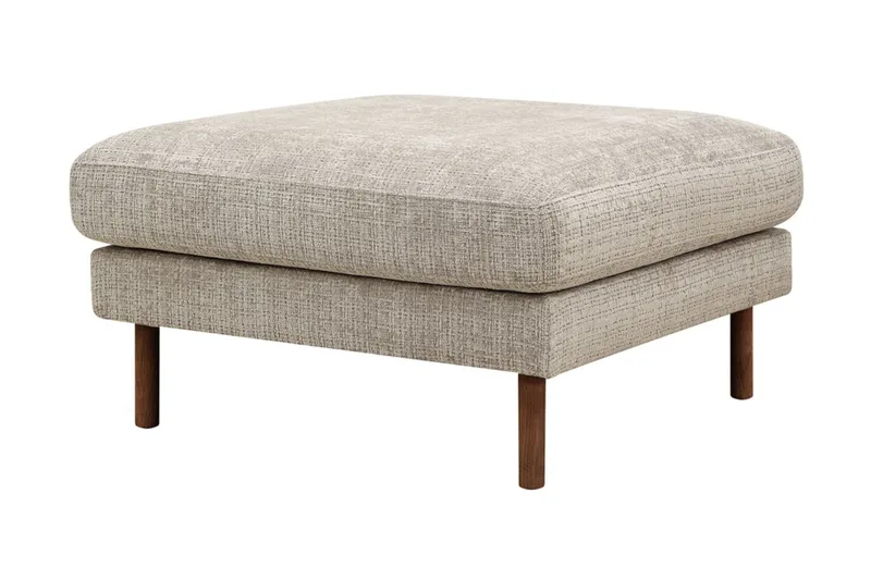 Florenz Fotskammel - Grå/Beige - Møbler - Stoler - Krakk - Fotskammel