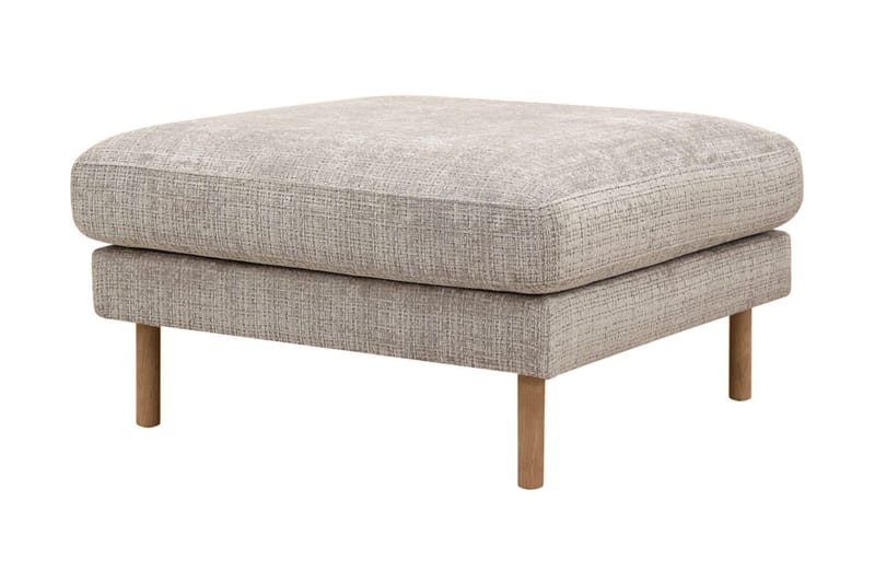 Florenz Fotskammel - Grå/Beige - Møbler - Stoler - Krakk - Fotskammel