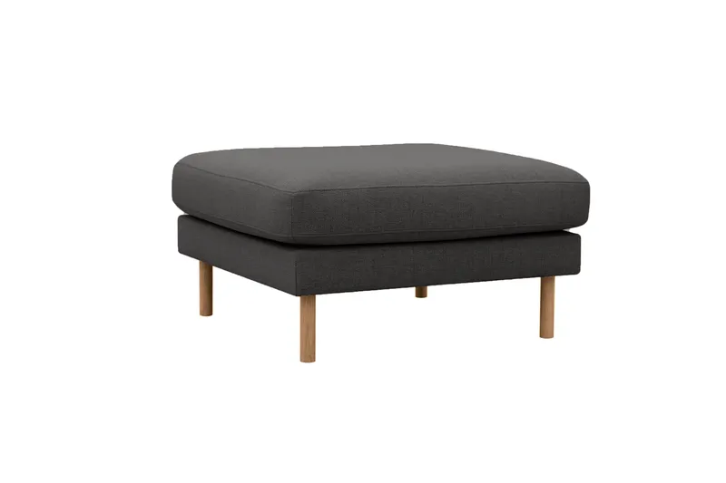 Florenz Fotskammel - Mørkegrå - Møbler - Stoler - Krakk - Fotskammel