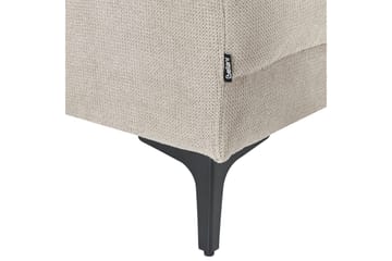 Fotpall Alnes Beige/svart - Beige/svart - Møbler - Stoler - Krakk - Fotskammel