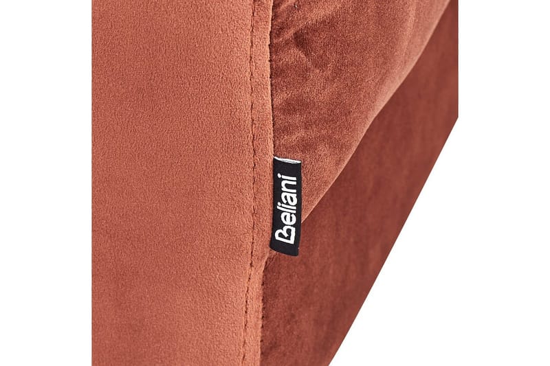 Fotpall Alnes Rød/Svart - Rød/Svart - Møbler - Stoler - Krakk - Fotskammel