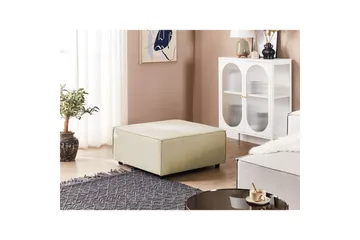 Fotpall Aprica Beige/svart - Beige/svart - Møbler - Stoler - Krakk - Fotskammel
