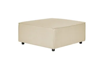 Fotpall Aprica Beige/svart - Beige/svart - Møbler - Stoler - Krakk - Fotskammel