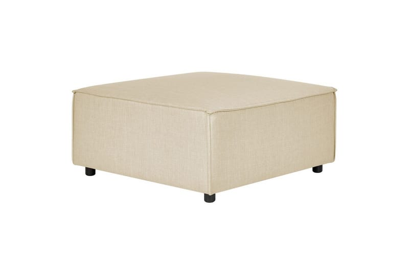 Fotpall Aprica Beige/svart - Beige/svart - Møbler - Stoler - Krakk - Fotskammel