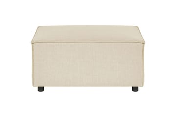 Fotpall Aprica Beige/svart - Beige/svart - Møbler - Stoler - Krakk - Fotskammel