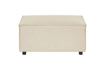 Fotpall Aprica Beige/svart - Beige/svart - Møbler - Stoler - Krakk - Fotskammel