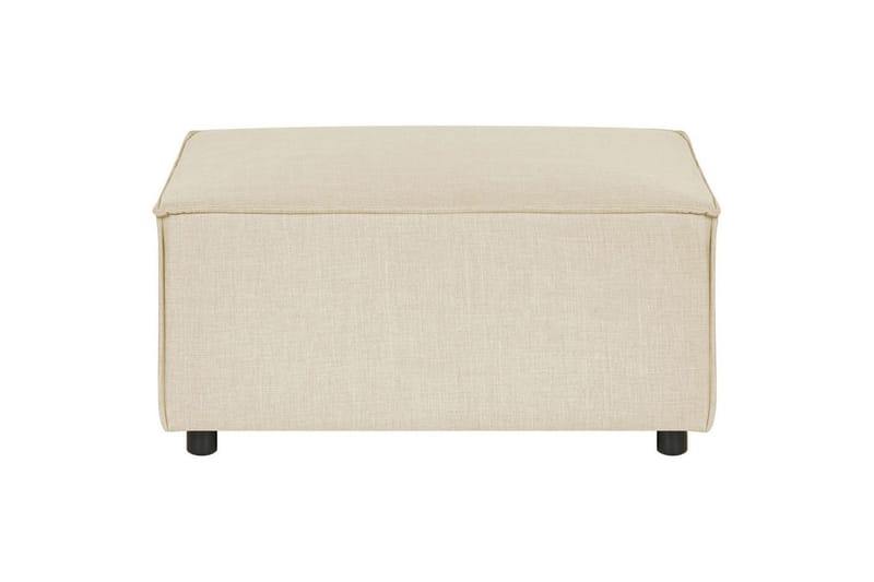 Fotpall Aprica Beige/svart - Beige/svart - Møbler - Stoler - Krakk - Fotskammel