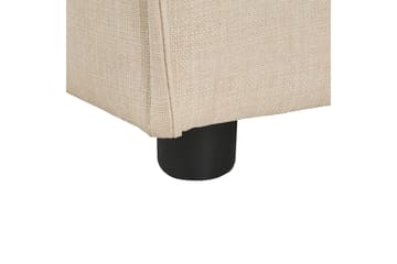 Fotpall Ardal Beige/svart - Beige/svart - Møbler - Stoler - Krakk - Fotskammel