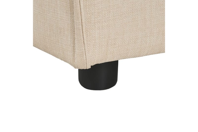 Fotpall Ardal Beige/svart - Beige/svart - Møbler - Stoler - Krakk - Fotskammel