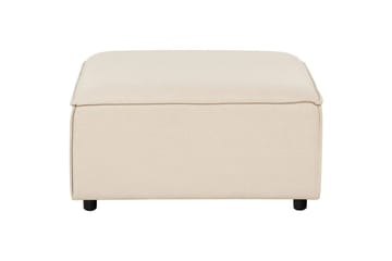 Fotpall Ardal Beige/svart - Beige/svart - Møbler - Stoler - Krakk - Fotskammel