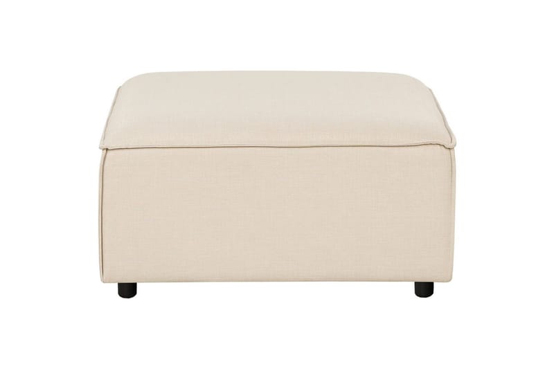 Fotpall Ardal Beige/svart - Beige/svart - Møbler - Stoler - Krakk - Fotskammel